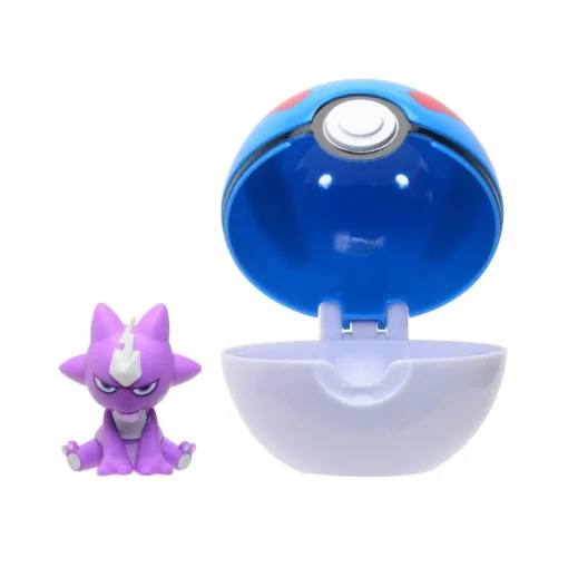 Bizak Pokeball Clip N Go Pokemon * Muñecos Articulados