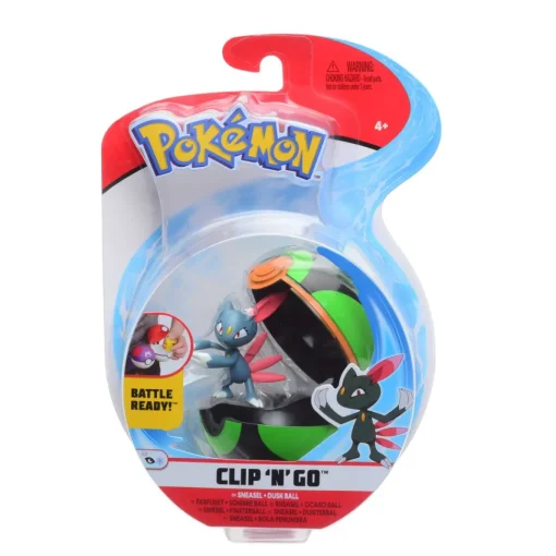 Bizak Pokeball Clip N Go Pokemon * Muñecos Articulados