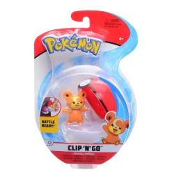 Bizak Pokeball Clip N Go Pokemon * Muñecos Articulados