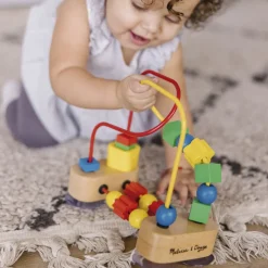 Melissa & Doug Primer Laberinto Con Cuentas * Preescolar