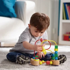 Melissa & Doug Primer Laberinto Con Cuentas * Preescolar
