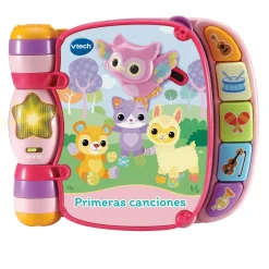 VTech Primeras Canciones Libro Interactivo Para Bebes Rosa Baby* Preescolar