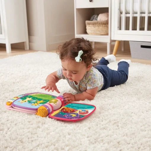 VTech Primeras Canciones Libro Interactivo Para Bebes Rosa Baby* Preescolar