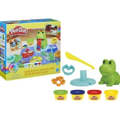 Play-Doh Primeras Creaciones Con La Rana Y Los Colores * Juegos Educativos