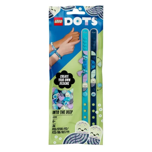 LEGO Pulseras Con Amuletos Mar Profundo Set Que Brilla En La Oscuridad Dots* Puzzles Y Construcciones