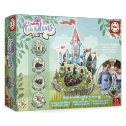 Educa Borrás Puzle 3D Dream Gardens Castillo* Puzzles Y Construcciones