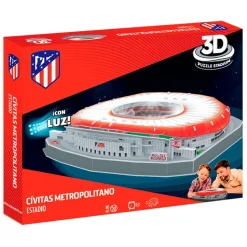 BANDAI Puzzle 3D Estadio Civitas Metropolitano Con Luz * Puzzles Y Construcciones