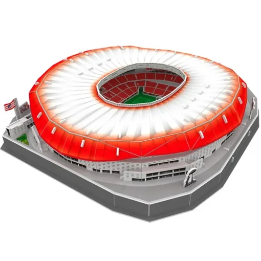 BANDAI Puzzle 3D Estadio Civitas Metropolitano Con Luz * Puzzles Y Construcciones