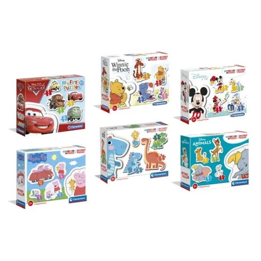 Clementoni Puzzles Progresivos 3-6-9-12 Piezas * Preescolar