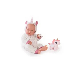 Muñecas Antonio Juan Recien Nacida Con Disfraz De Unicornio* Munecas Y Peluches