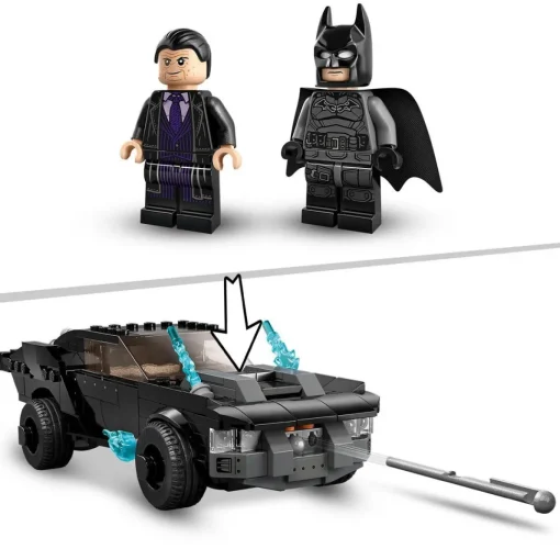 LEGO Replica Coche Batmovil: Batman Caza De The Penguin De Juguete Dc* Puzzles Y Construcciones