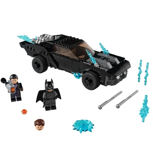 LEGO Replica Coche Batmovil: Batman Caza De The Penguin De Juguete Dc* Puzzles Y Construcciones