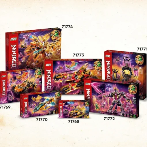 LEGO Rey Cristal Ninjago* Puzzles Y Construcciones