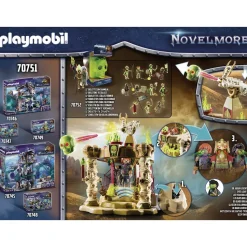 Playmobil Sal'Ahari Sands - Templo Del Ejercito De Esqueletos Novelmore* Muñecos Articulados