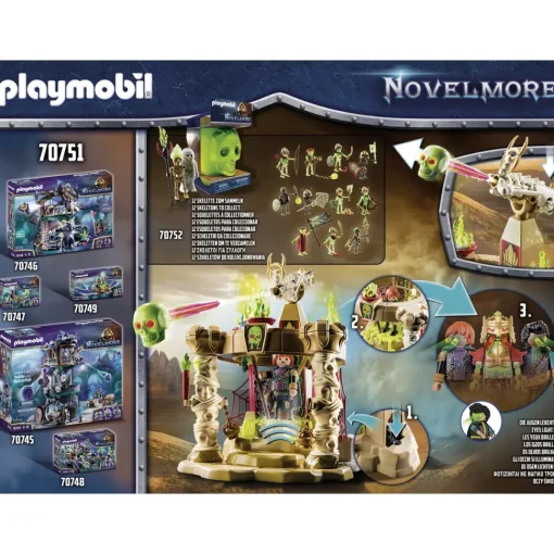 Playmobil Sal'Ahari Sands - Templo Del Ejercito De Esqueletos Novelmore* Muñecos Articulados