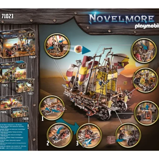Playmobil Sal'Ahari Sands - Tormenta De Arena Novelmore* Muñecos Articulados