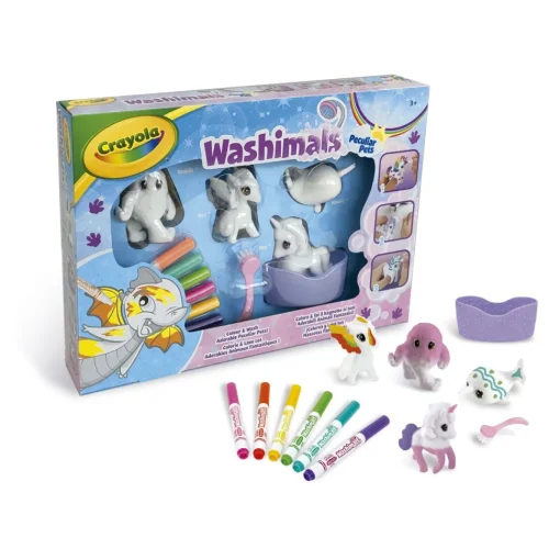 Crayola Set 4 Figuras Washimals Animalitos Fantasticos* Juegos Educativos