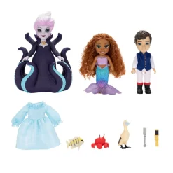 Disney Set 3 Munecas 15 Cm La Sirenita * Munecas Y Peluches