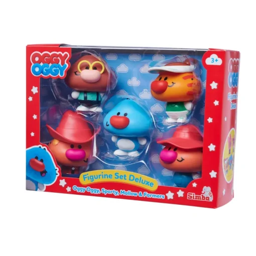 Simba Set De 5 Figuras Oggy Ogg* Preescolar