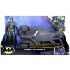 Spin Master Set De Batman Y Batimovil, Figura De Accion De Batman De 30 Cm Superheroe Dc Comics* Muñecos Articulados