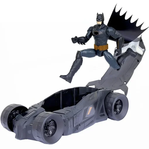 Spin Master Set De Batman Y Batimovil, Figura De Accion De Batman De 30 Cm Superheroe Dc Comics* Muñecos Articulados