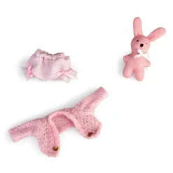 Barriguitas Set De Bebe Con Ropita Rosa Famosa* Munecas Y Peluches