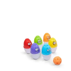 El Corte Inglés Set De Bolos De Colores Carabolos El Corte Ingles* Preescolar