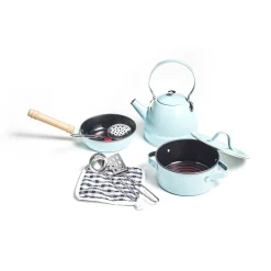 El Corte Inglés Set De Cocinitas De Metal Rico-Rico El Corte Ingles* Jugar A Ser Mayor