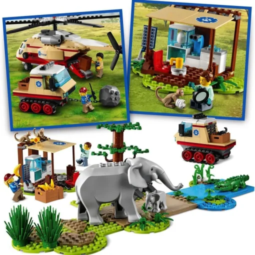 LEGO Set De Construccion De Maquetas Rescate De La Fauna Salvaje: Operacion City Wildlife* Puzzles Y Construcciones