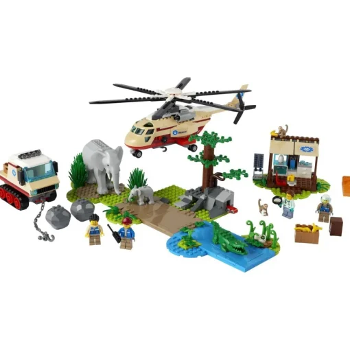 LEGO Set De Construccion De Maquetas Rescate De La Fauna Salvaje: Operacion City Wildlife* Puzzles Y Construcciones