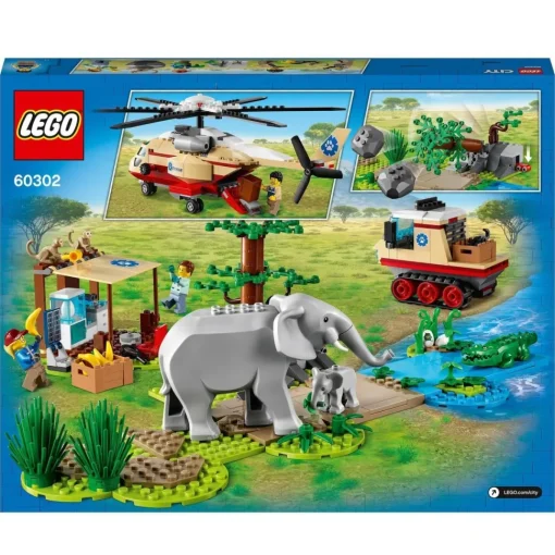 LEGO Set De Construccion De Maquetas Rescate De La Fauna Salvaje: Operacion City Wildlife* Puzzles Y Construcciones