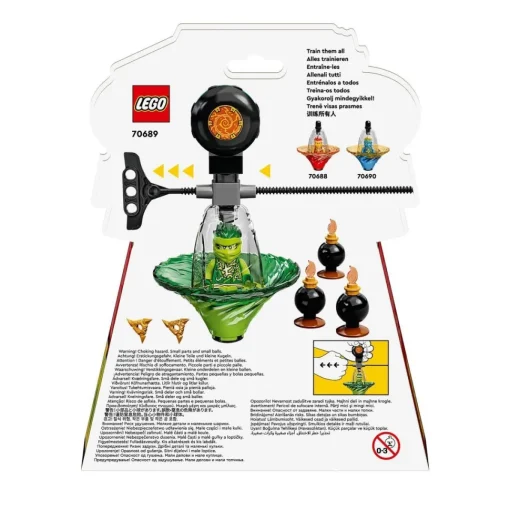 LEGO Set De Construccion De Peonza De Juguete Entrenamiento Ninja De Spinjitzu De Lloyd Ninjago* Puzzles Y Construcciones