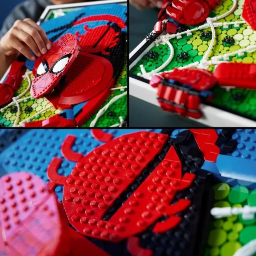 LEGO Set De Construccion El Increible Spider-Man Superheroes Marvel Art* Puzzles Y Construcciones