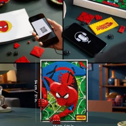 LEGO Set De Construccion El Increible Spider-Man Superheroes Marvel Art* Puzzles Y Construcciones
