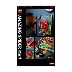 LEGO Set De Construccion El Increible Spider-Man Superheroes Marvel Art* Puzzles Y Construcciones
