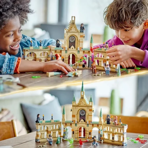 LEGO Set De Construccion La Batalla De Hogwarts Wizarding World Harry Potter* Puzzles Y Construcciones