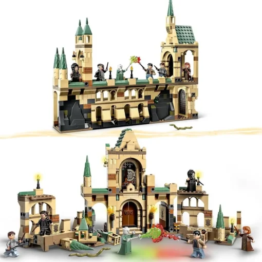 LEGO Set De Construccion La Batalla De Hogwarts Wizarding World Harry Potter* Puzzles Y Construcciones