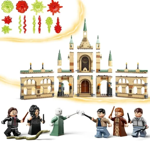 LEGO Set De Construccion La Batalla De Hogwarts Wizarding World Harry Potter* Puzzles Y Construcciones