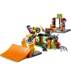 LEGO Set De Construccion Parque Acrobatico Con Moto De Juguete City Stuntz* Puzzles Y Construcciones