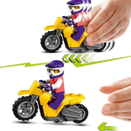 LEGO Set De Construccion Parque Acrobatico Con Moto De Juguete City Stuntz* Puzzles Y Construcciones