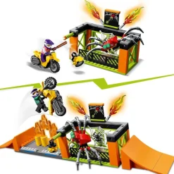 LEGO Set De Construccion Parque Acrobatico Con Moto De Juguete City Stuntz* Puzzles Y Construcciones