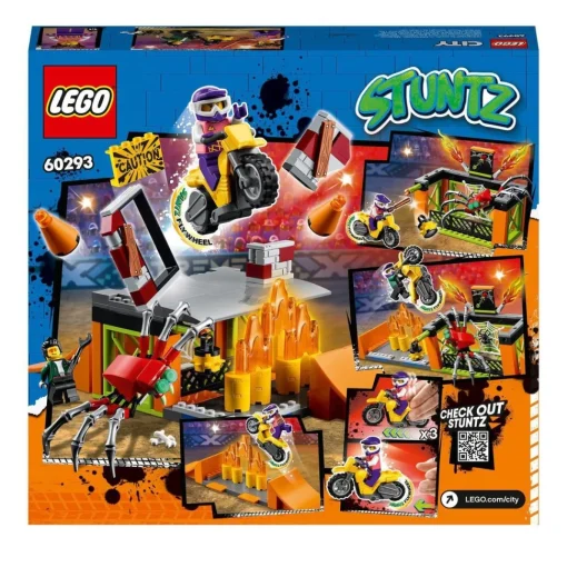 LEGO Set De Construccion Parque Acrobatico Con Moto De Juguete City Stuntz* Puzzles Y Construcciones