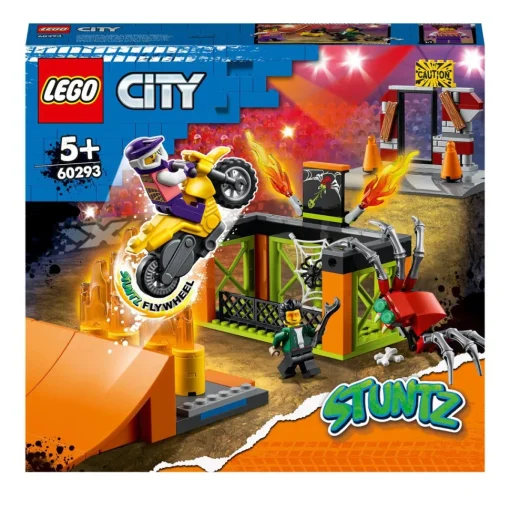 LEGO Set De Construccion Parque Acrobatico Con Moto De Juguete City Stuntz* Puzzles Y Construcciones