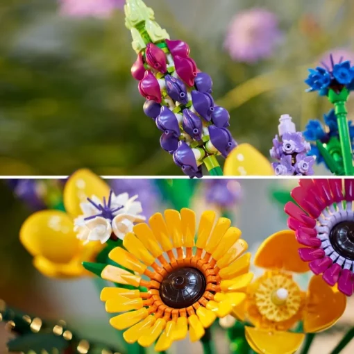 LEGO Set De Construccion Ramo De Flores Silvestres Botanical Collection Icons* Puzzles Y Construcciones