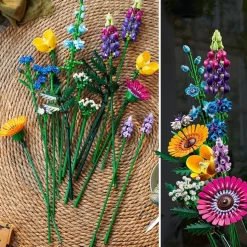 LEGO Set De Construccion Ramo De Flores Silvestres Botanical Collection Icons* Puzzles Y Construcciones