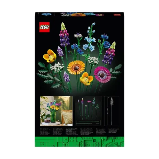 LEGO Set De Construccion Ramo De Flores Silvestres Botanical Collection Icons* Puzzles Y Construcciones