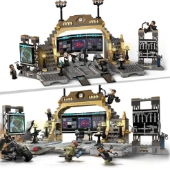 LEGO Set De Construccion The Batman Batcueva: Combate Batman Contra The Riddler Dc* Puzzles Y Construcciones