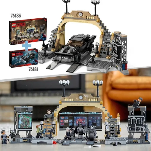 LEGO Set De Construccion The Batman Batcueva: Combate Batman Contra The Riddler Dc* Puzzles Y Construcciones