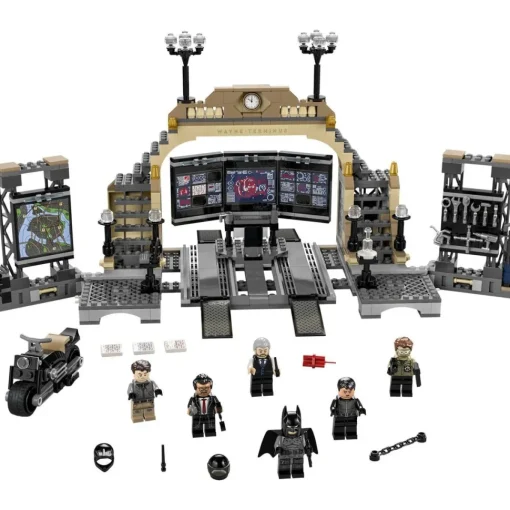 LEGO Set De Construccion The Batman Batcueva: Combate Batman Contra The Riddler Dc* Puzzles Y Construcciones