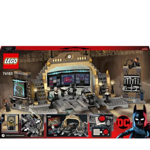LEGO Set De Construccion The Batman Batcueva: Combate Batman Contra The Riddler Dc* Puzzles Y Construcciones